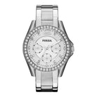 Fossil ES3202 Riley Multi-Function Silver Dial Women's Watch