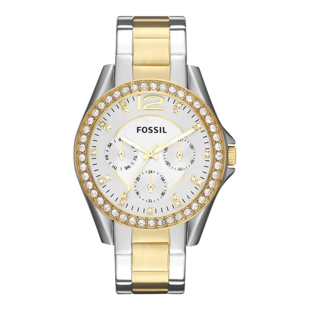 Fossil ES3204 Riley Multi-Function Two-tone Women's Watch