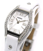 Fossil ES3288 Molly White Leather Quartz Women's Watch