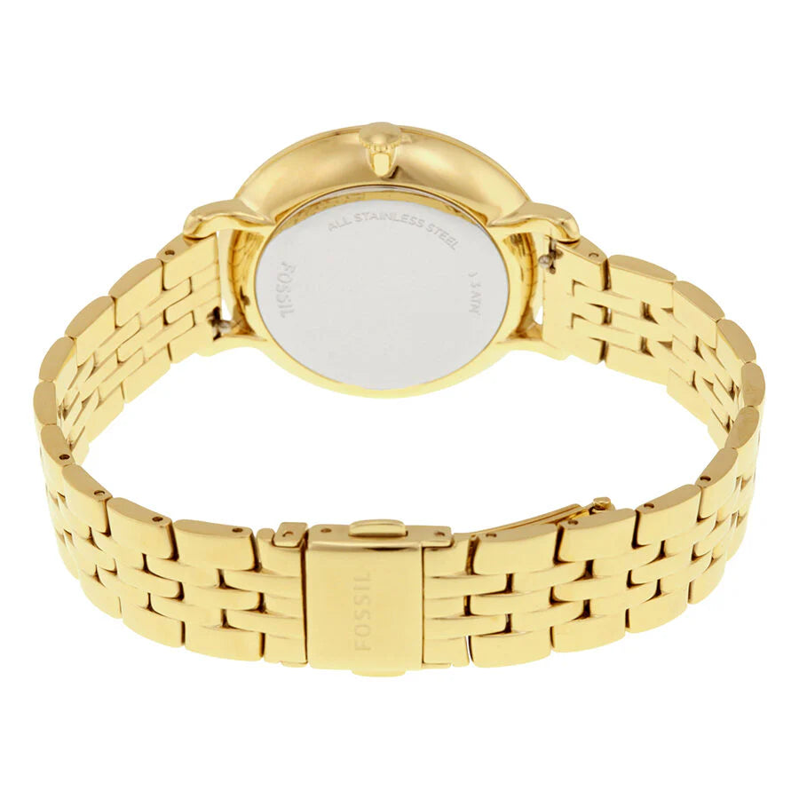 Fossil ES3434 Jacqueline Champagne Dial Gold-tone Women's Watch