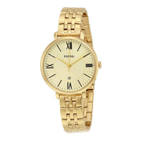 Fossil ES3434 Jacqueline Champagne Dial Gold-tone Women's Watch