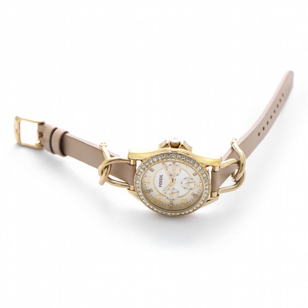 Fossil ES3465 Riley Beige Dial Women's Watch