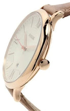 Fossil ES3487 Jacqueline Camel Leather Strap Women's Watch