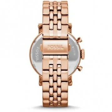 Fossil ES3494 Boyfriend Rose Gold-tone Women's Watch