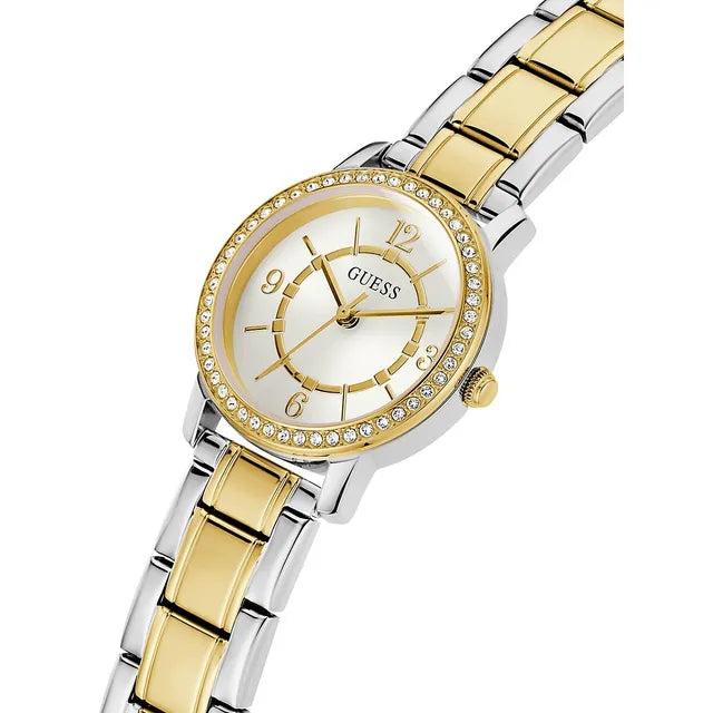 Fossil ES3503 Virginia Silver Dial Two-tone Steel Women's Watch