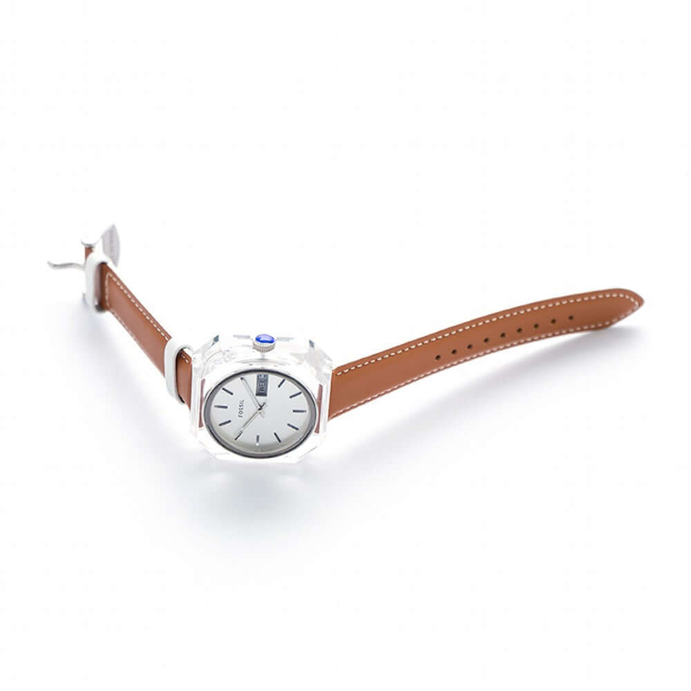 Fossil ES3538 Pop Brown Leather Women's Watch