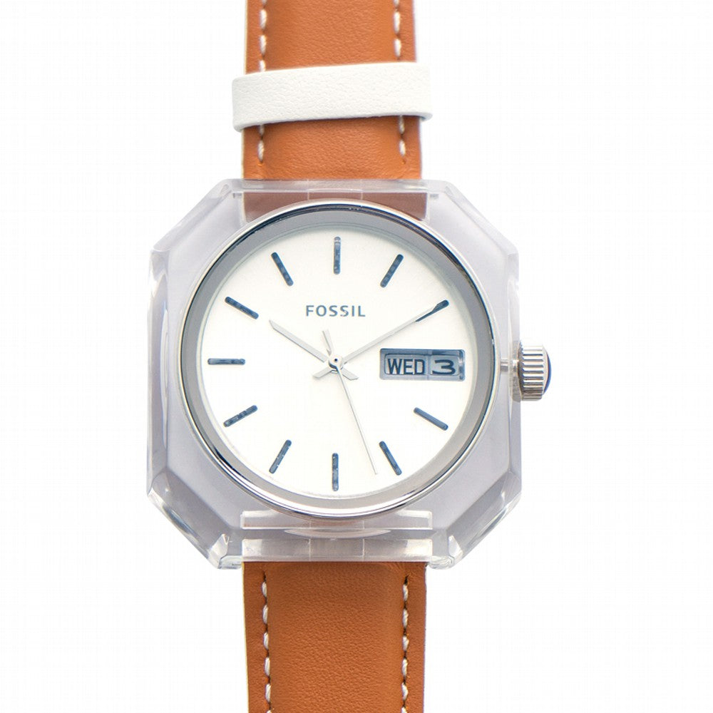 Fossil ES3538 Pop Brown Leather Women's Watch