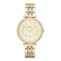 Fossil ES3547 Jacqueline Beige Dial Gold-tone Women's Watch