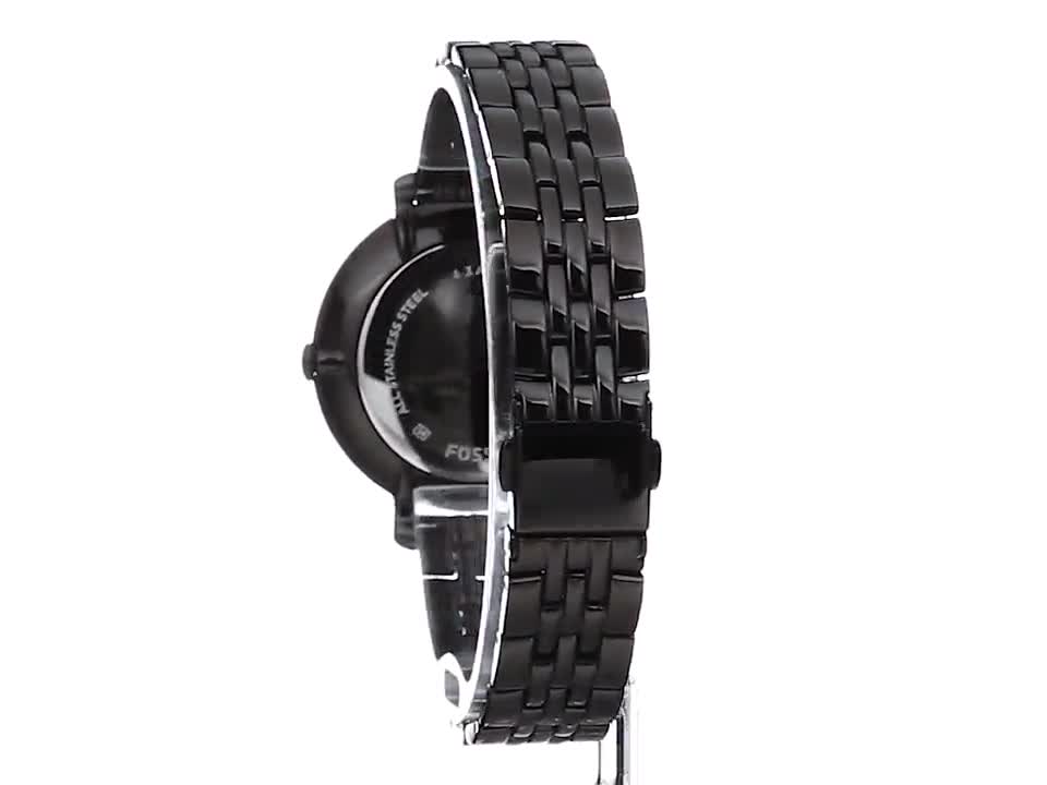 Fossil ES3614 Jacqueline Black Stainless-Steel Quartz Women's Watch