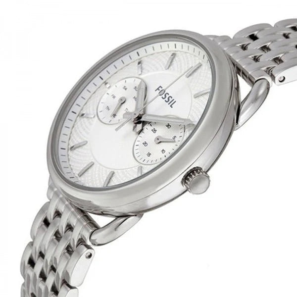 Fossil ES3712 Tailor Multi-Function White Dial Women's Watch