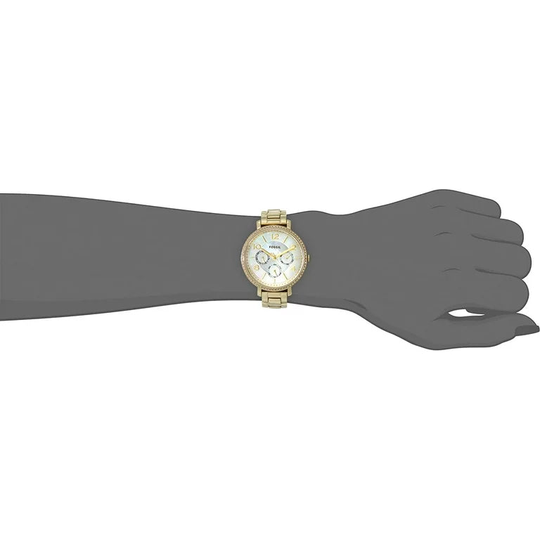 Fossil ES3756 Gold Stainless Steel Quartz Women's Watch