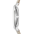 Fossil ES3793 Jacqueline White Dial Leather Strap Women's Watch