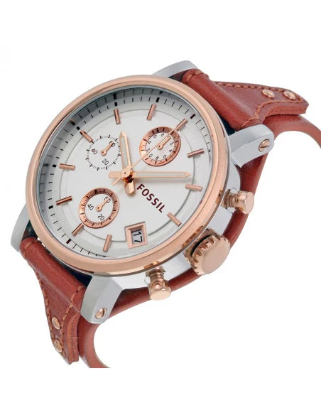 Fossil ES3837 Original Boyfriend Silver Dial Women's Watch