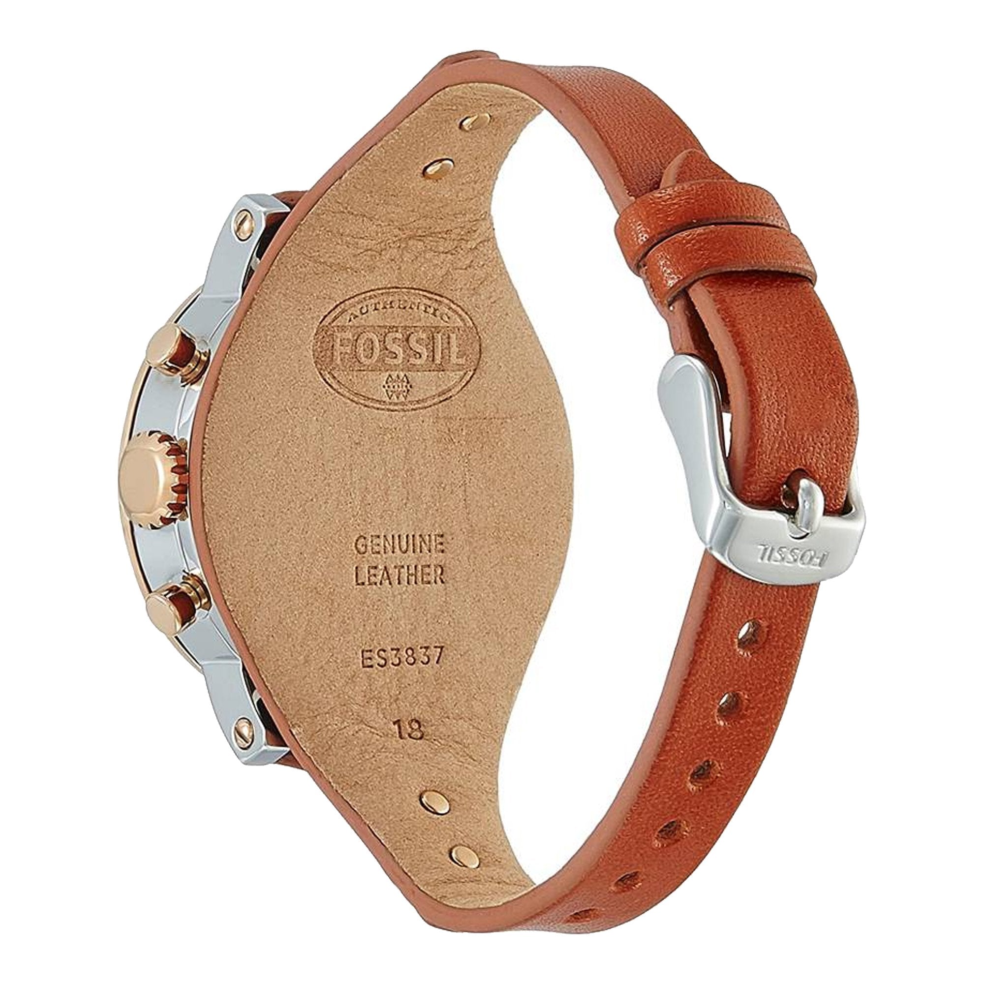 Fossil ES3837 Original Boyfriend Silver Dial Women's Watch