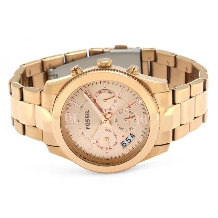 Fossil ES3885 Perfect Boyfriend Multifunction Rose Gold Women's Watch