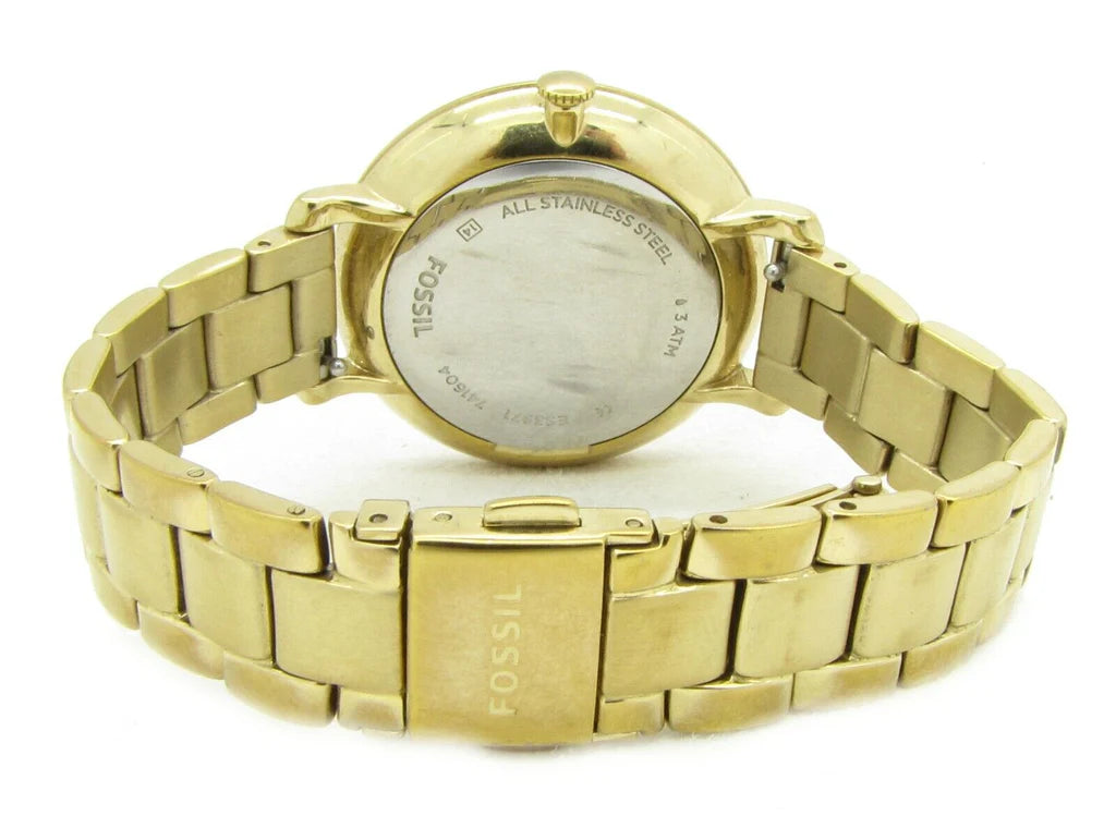 Fossil ES3971 Jacqueline Gold Tone Dial Women's Watch