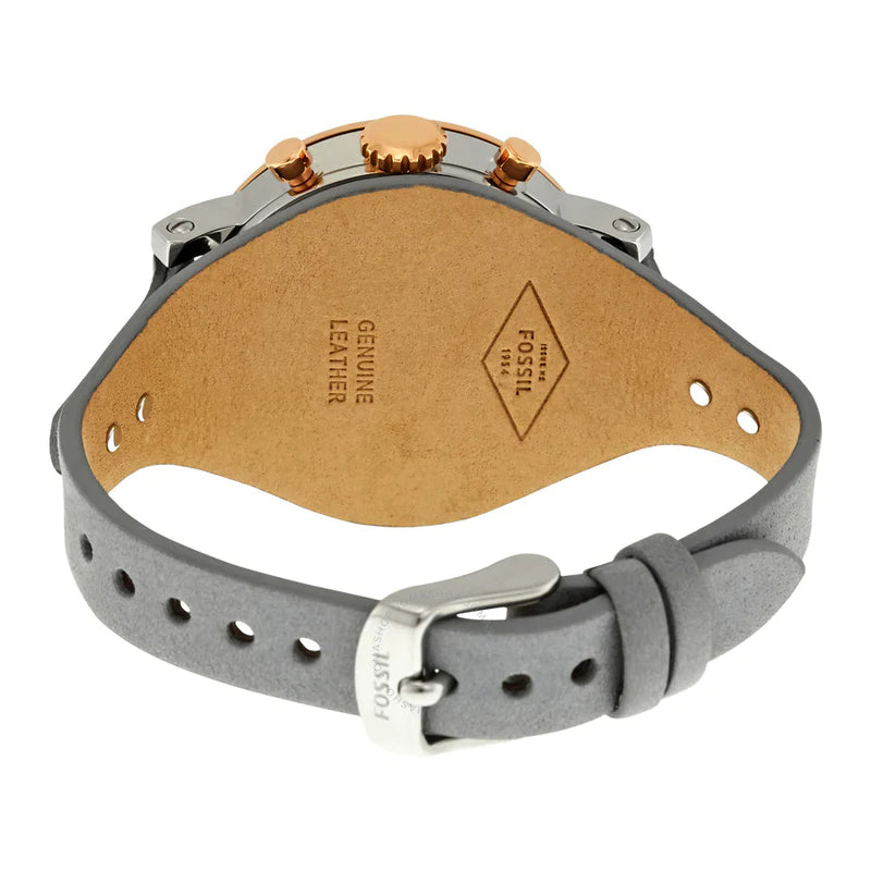 Fossil ES4045 Original Boyfriend White Dial Women's Watch