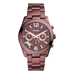 Fossil ES4110 Perfect Boyfriend Wine Red Women display picture 2