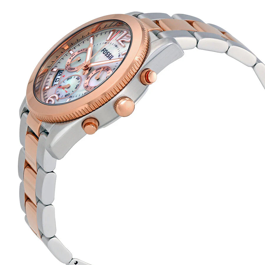 Fossil ES4135 Perfect Boyfriend Mother Of Pearl Dial Women's Watch