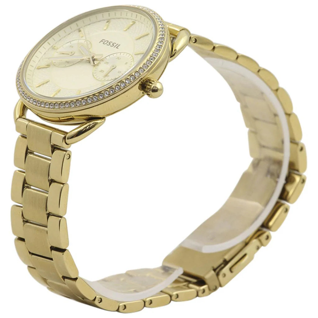 Fossil ES4263 Tailor Gold Stainless-Steel Japanese Quartz Fashion Women's Watch