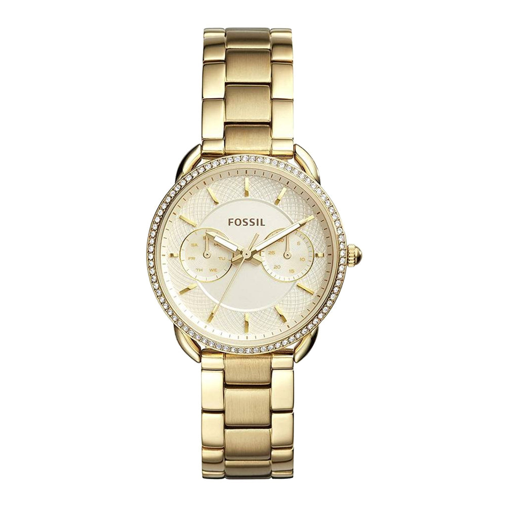 Fossil ES4263 Tailor Gold Stainless-Steel Japanese Quartz Fashion Women's Watch