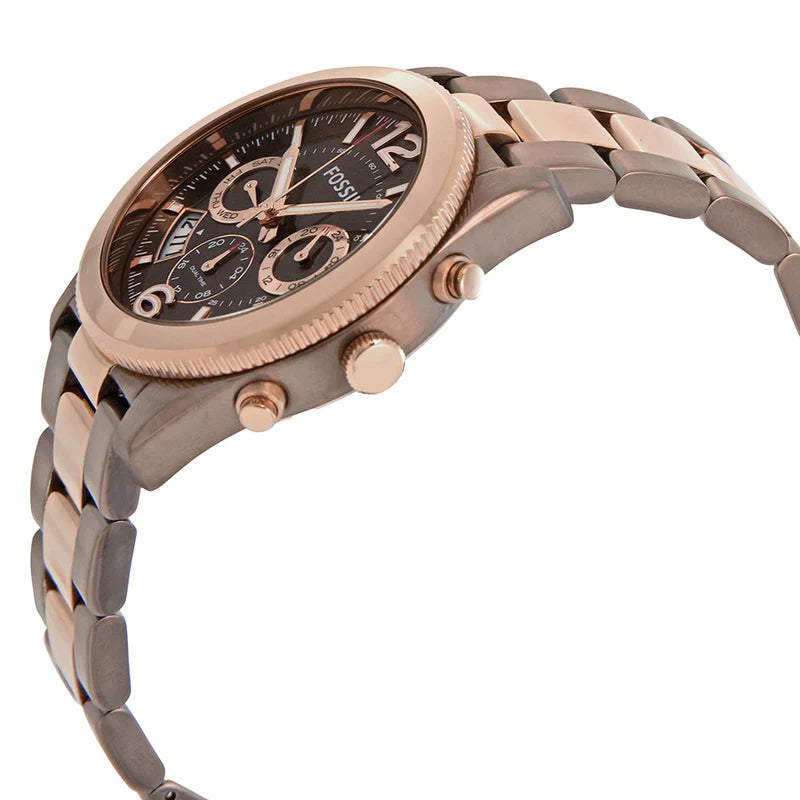 Fossil ES4284 Perfect Boyfriend Multifunction Brown Rose Women's Watch