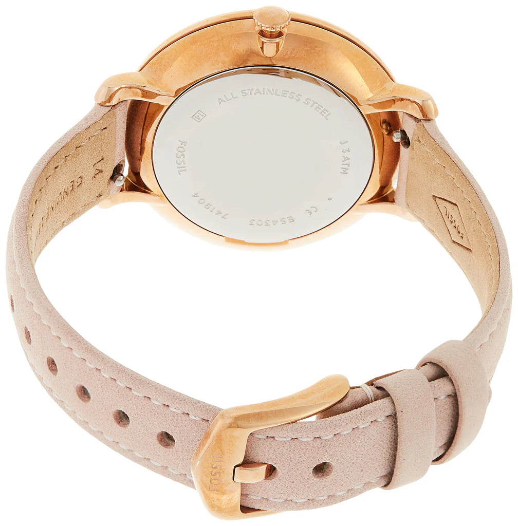 Fossil ES4303 Jacqueline Leather Women's Watch