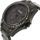 Fossil ES4519 Riley Stainless Steel Crystal Women's Watch