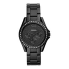 Fossil ES4519 Riley Stainless Steel Crystal Women's Watch