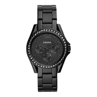 Fossil ES4519 Riley Stainless Steel Crystal Women's Watch