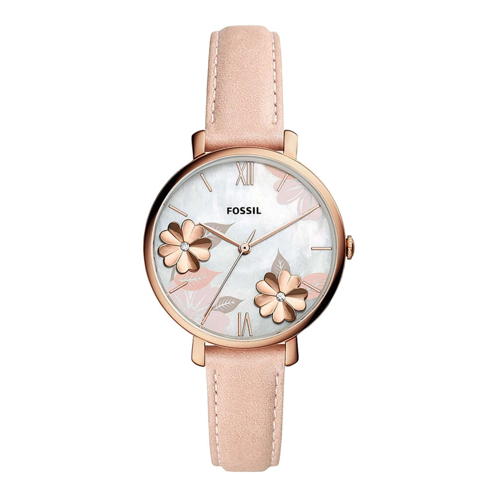 Fossil ES4671 Jacqueline Quartz White Dial Women's Watch