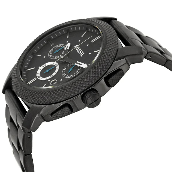 Fossil FS4552 Machine Chronograph Dial Black Ion-plated Men's Watch