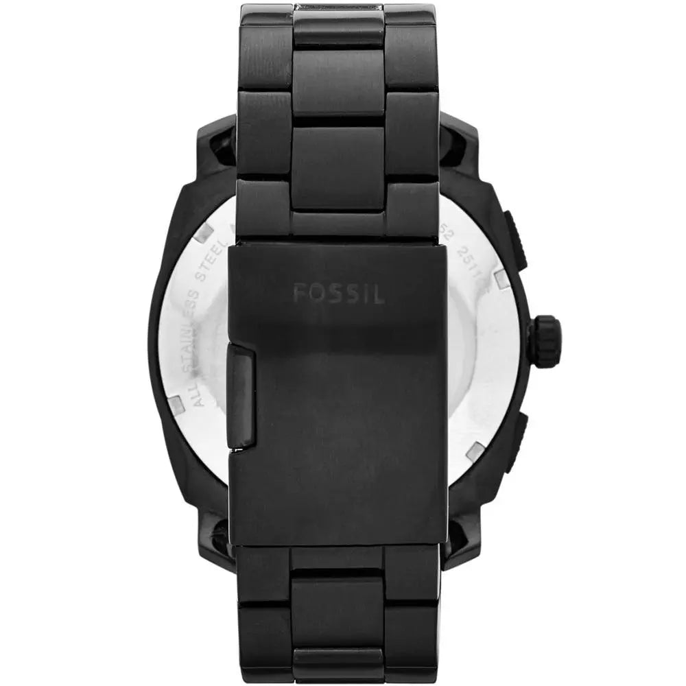Fossil FS4552 Machine Chronograph Dial Black Ion-plated Men's Watch