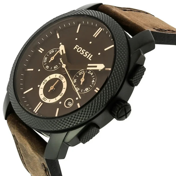 Fossil FS4656 Machine Chronograph Brown Dial Men's Watch