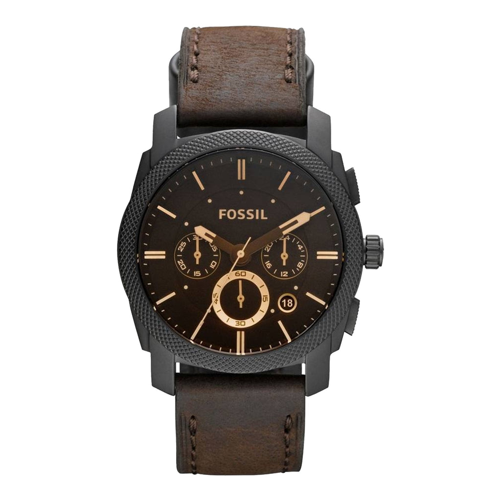 Fossil FS4656 Machine Chronograph Brown Dial Men's Watch