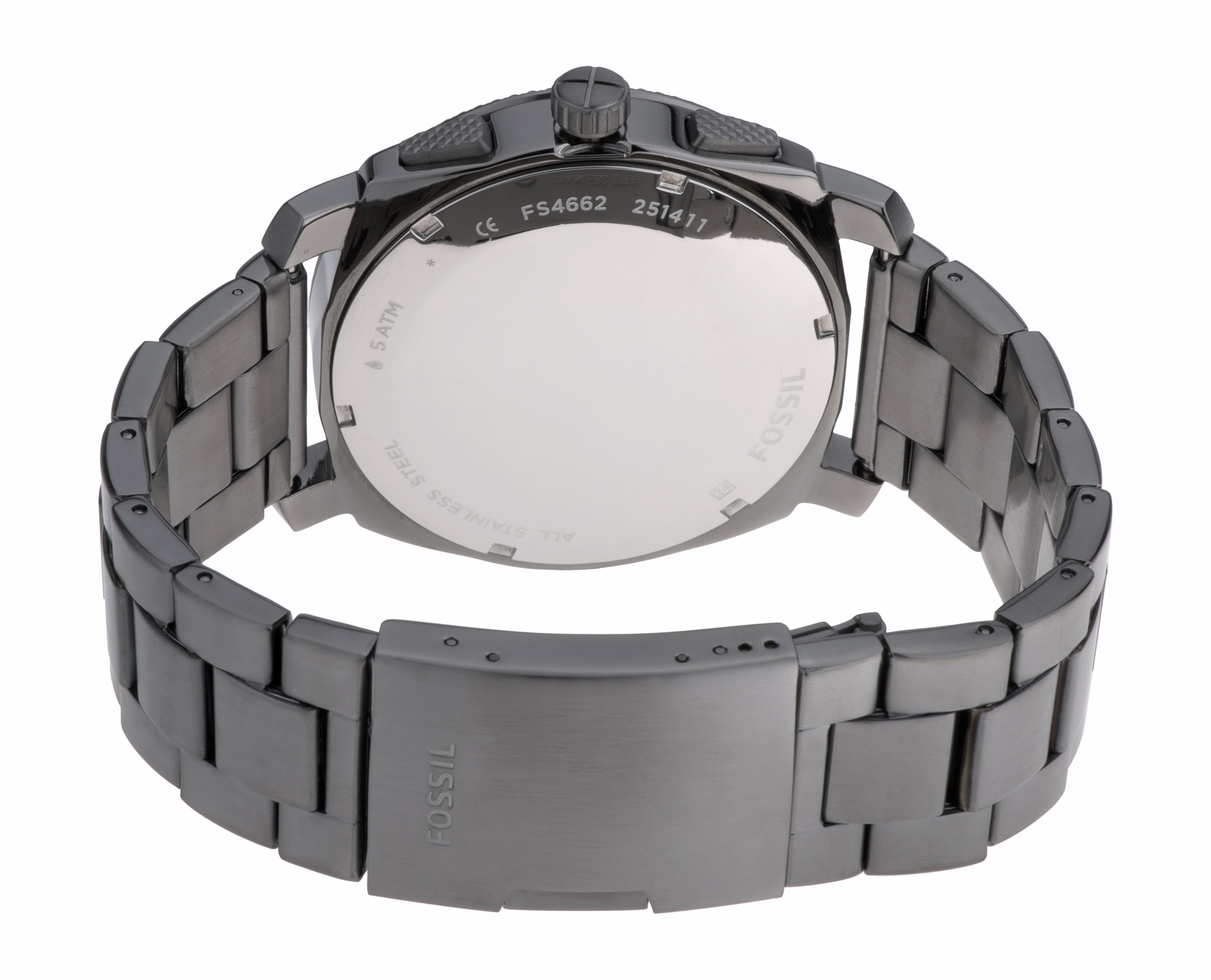 Fossil FS4662 Machine Black Dial Men's Watch
