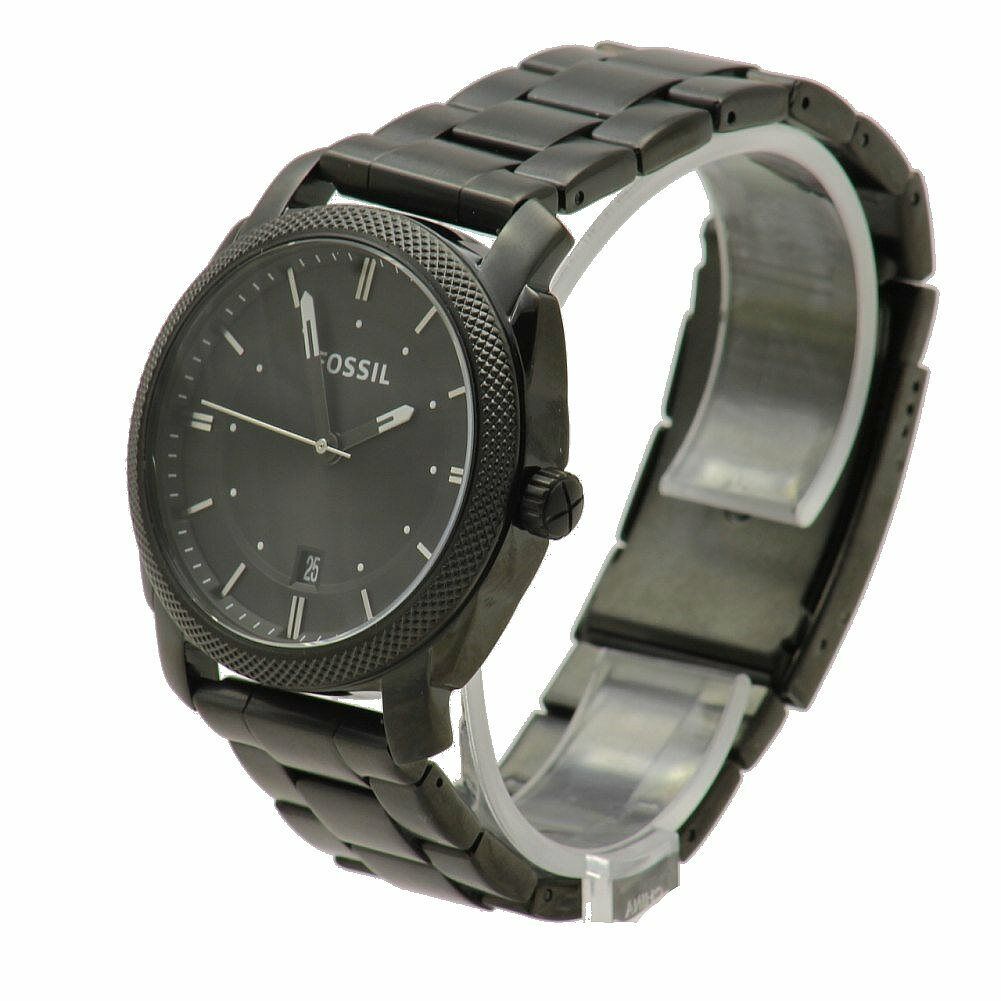 Fossil FS4775 Machine Black Ion-plated Men's Watch
