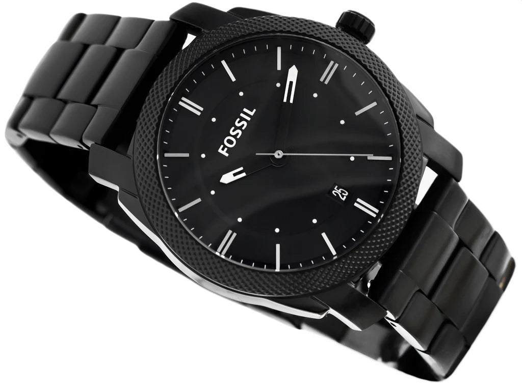 Fossil FS4775 Machine Black Ion-plated Men's Watch