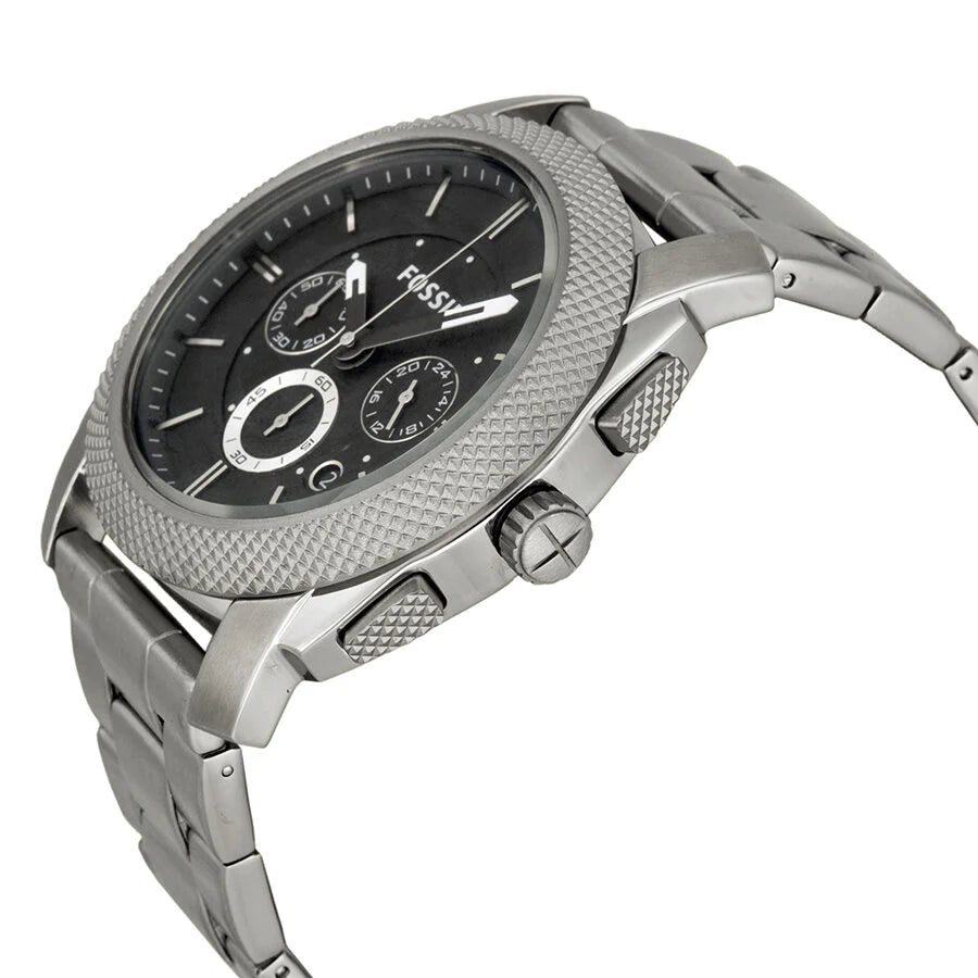Fossil FS4776 Machine Black Dial Men's Watch