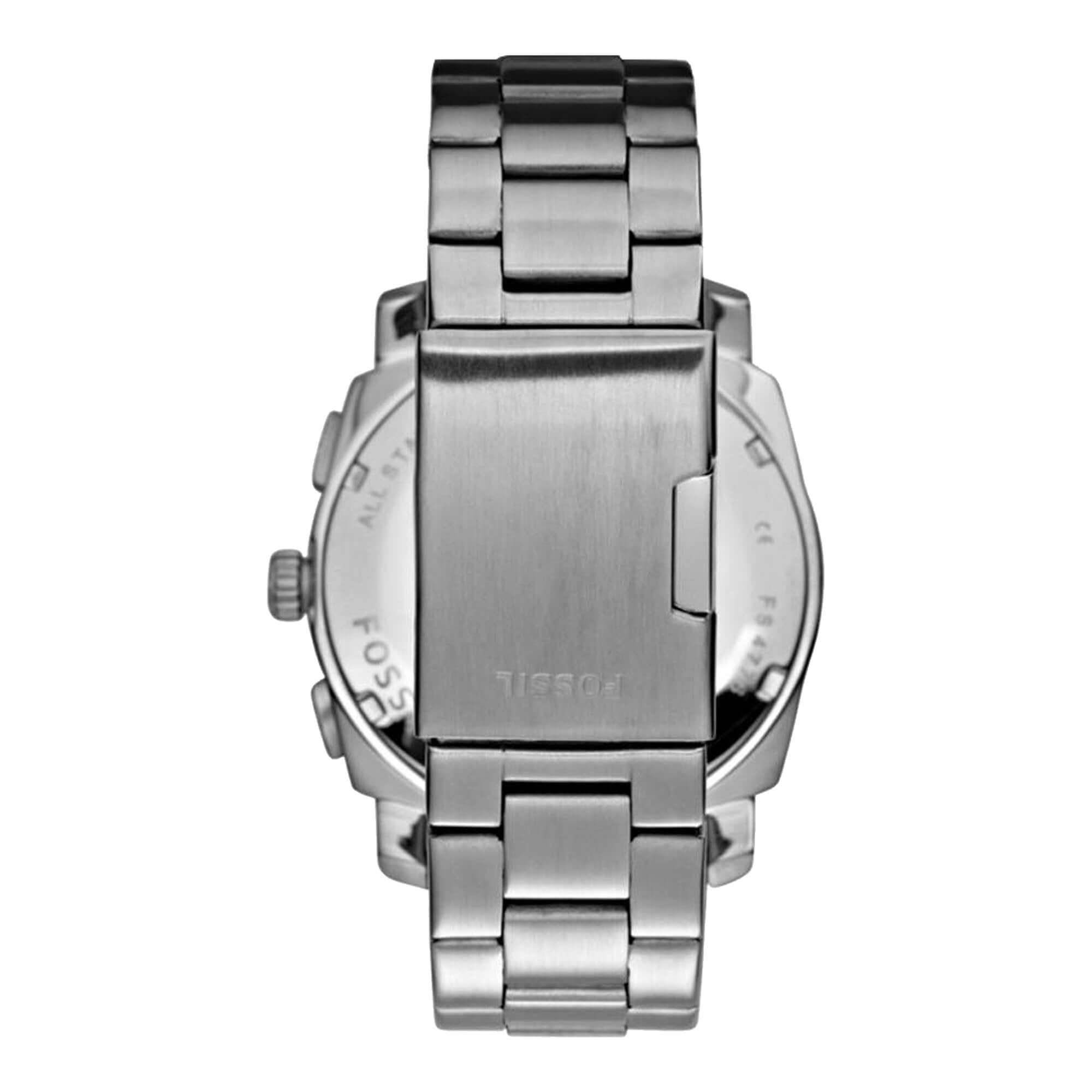 Fossil FS4776 Machine Black Dial Men's Watch