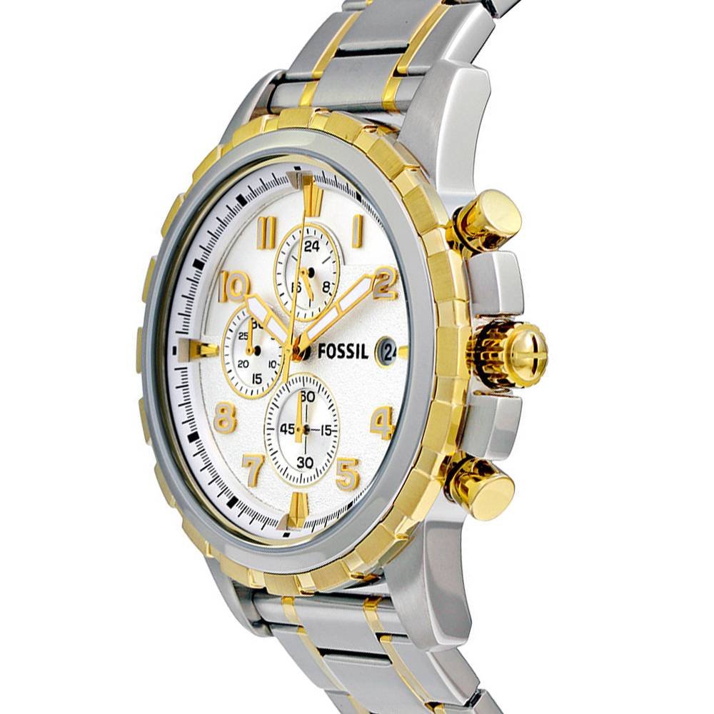 Fossil FS4795 Chronograph Two Tone Men's Watch