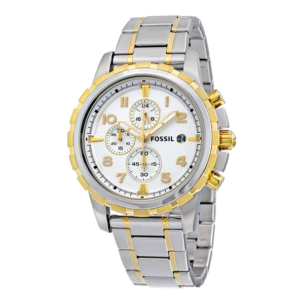 Fossil FS4795 Chronograph Two Tone Men's Watch – WATCH ACES