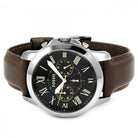 Fossil FS4813 Grant Leather Strap Men's Watch