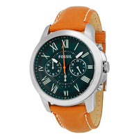 Fossil FS4918 Grant Hunter Green Dial Men's Watch