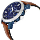 Fossil FS5151 Grant Blue Dial Men's Watch