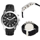 Fossil FS5181 Pilot 54 Chronograph Black Dial Men's Watch
