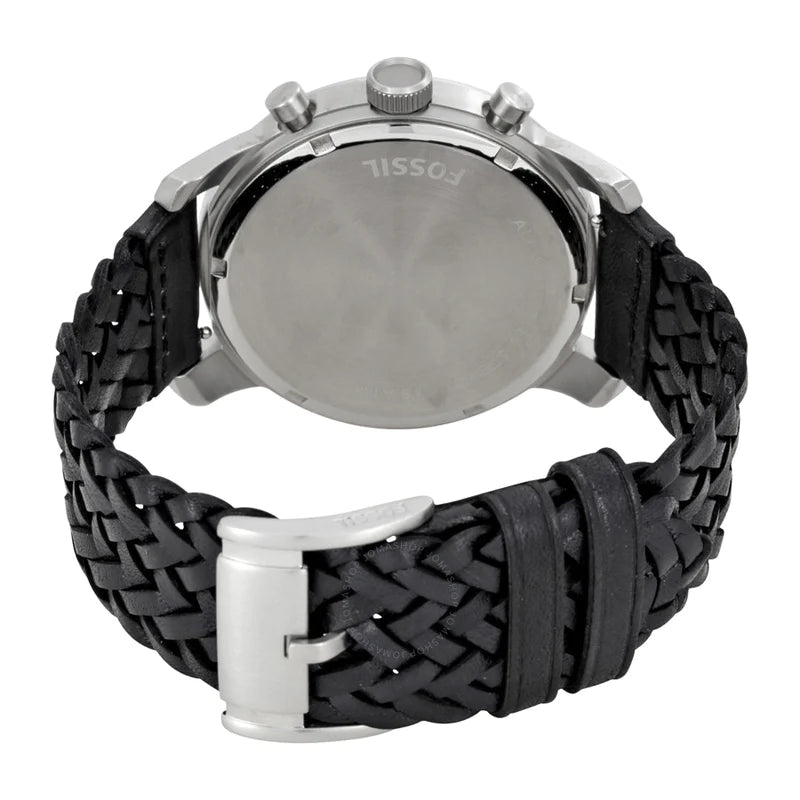 Fossil FS5181 Pilot 54 Chronograph Black Dial Men's Watch