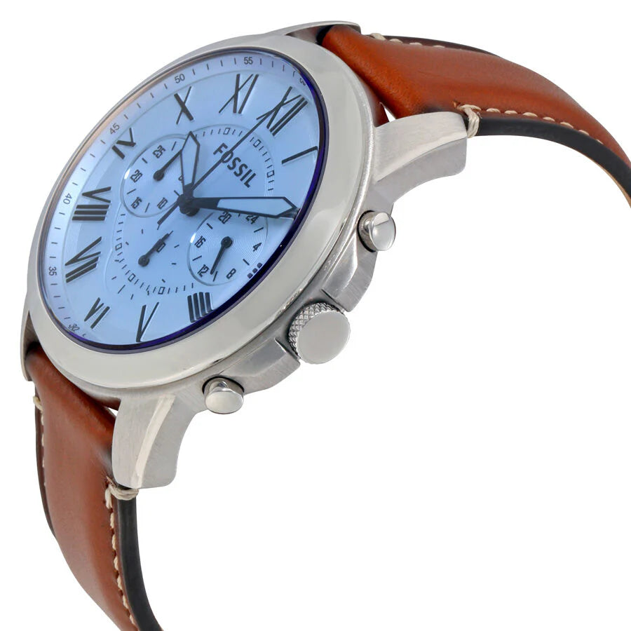 Fossil FS5184 Grant Brown Leather Quartz Dress Men's Watch