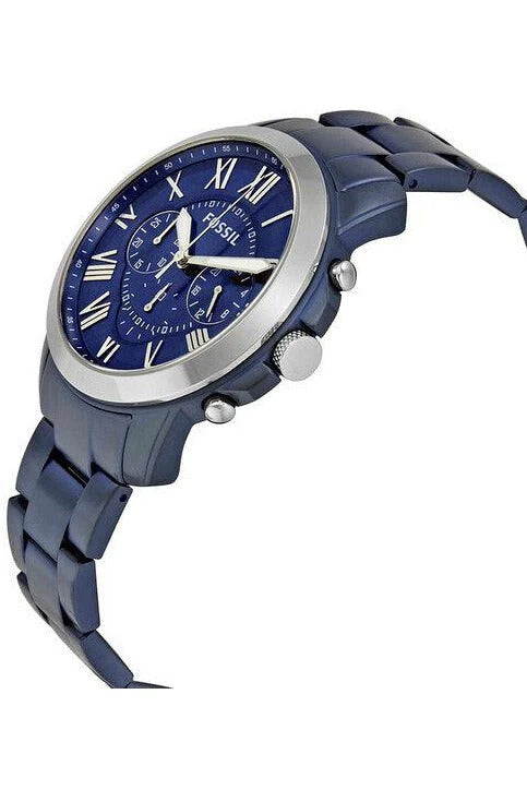 Fossil FS5230 Grant Blue Dial Men's Watch