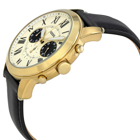 Fossil FS5272 Grant Cream Dial Men's Watch
